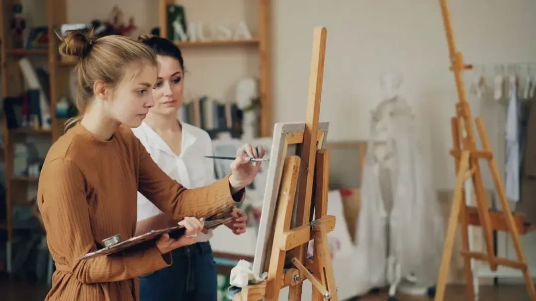 親子向け絵画ワークショップ
